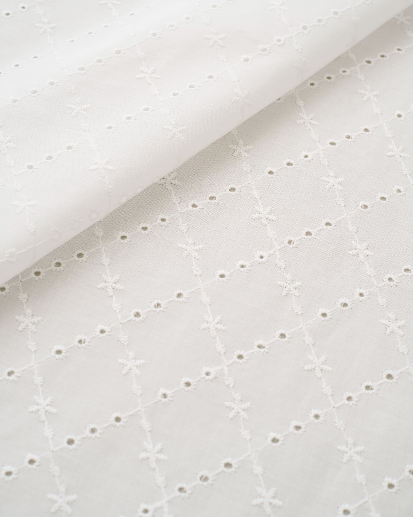 Diamond Trellis Cotton Eyelet