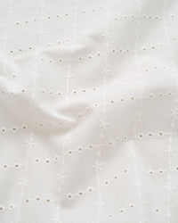 Diamond Trellis Cotton Eyelet