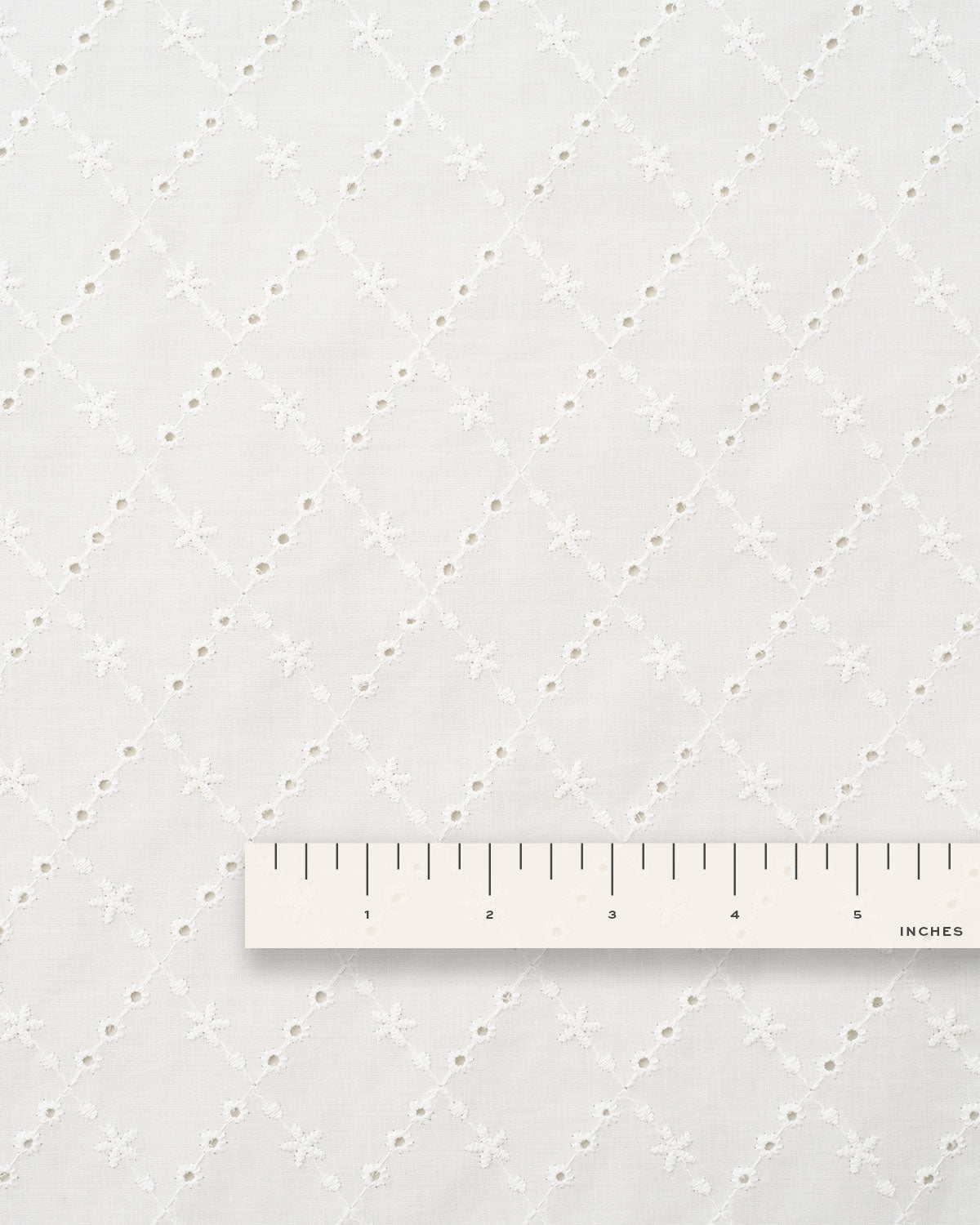 Diamond Trellis Cotton Eyelet