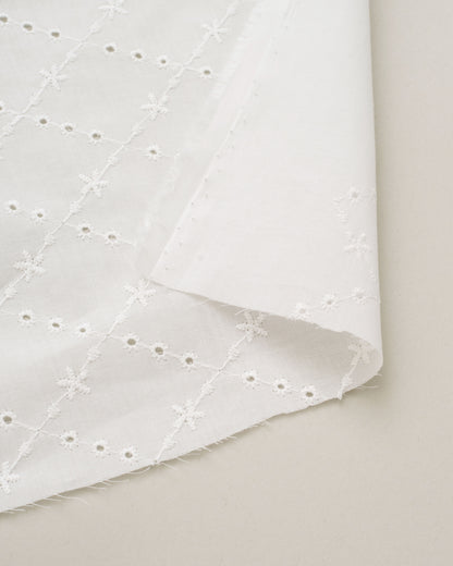 Diamond Trellis Cotton Eyelet