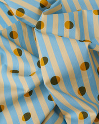 Dot and Stripe Smooth Cotton Poplin