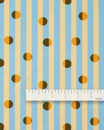 Dot and Stripe Smooth Cotton Poplin