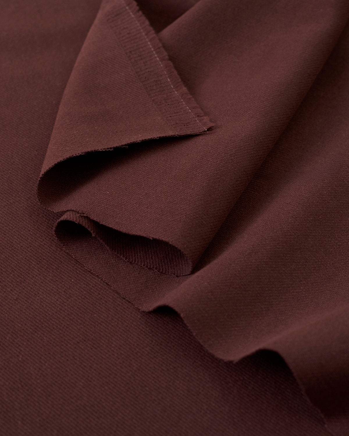 Dried Berry Extra Soft Brushed Heavyweight Cotton Twill