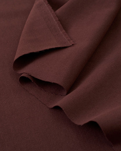Dried Berry Extra Soft Brushed Heavyweight Cotton Twill