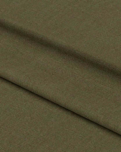 Dried Olive Cotton Linen Twill