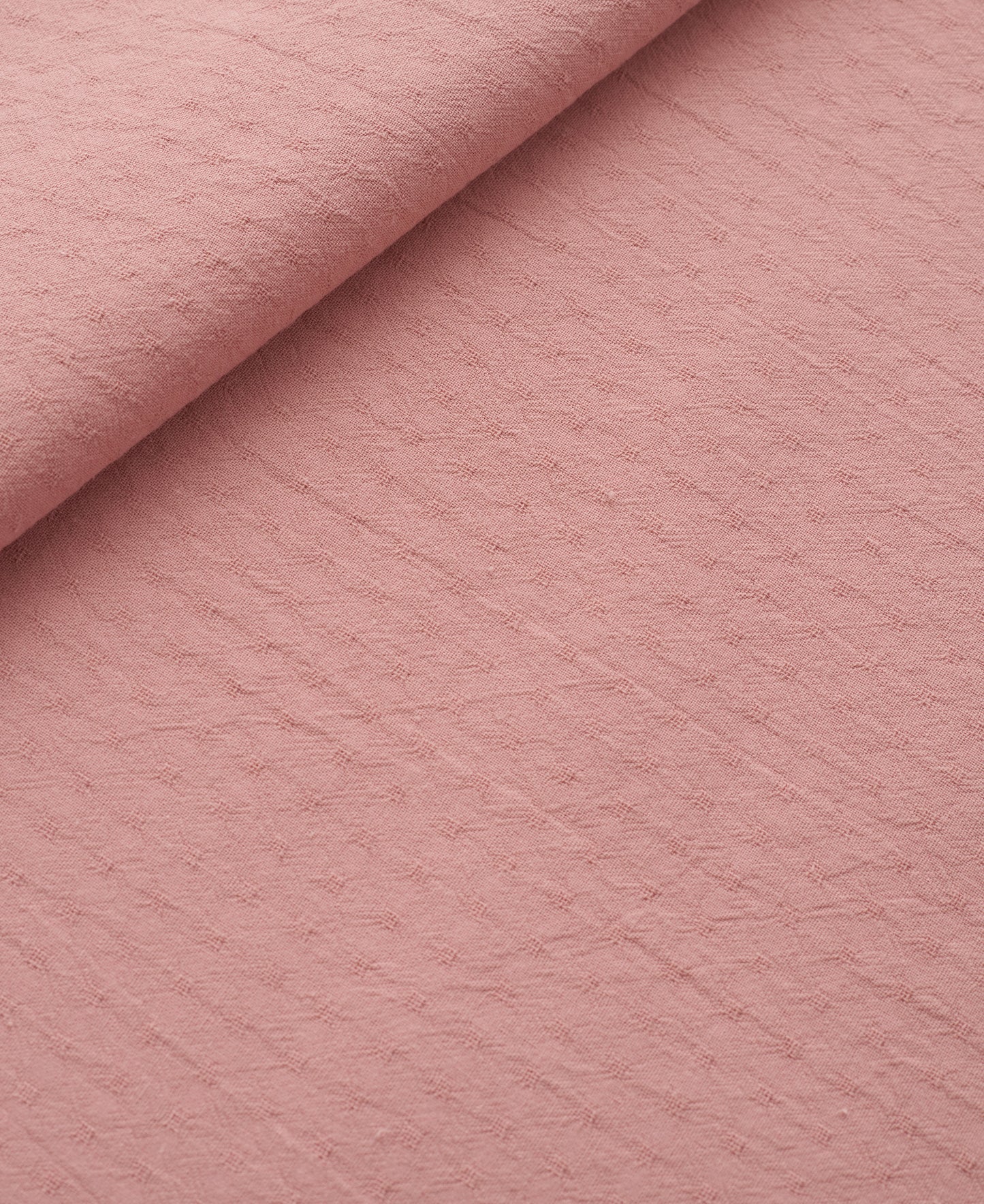 Dusty Rose Tiny Dobby Check Cotton