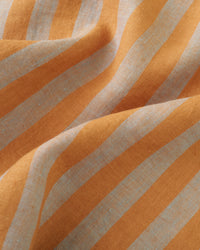 Earl Gray Parlor Stripe Washed Linen