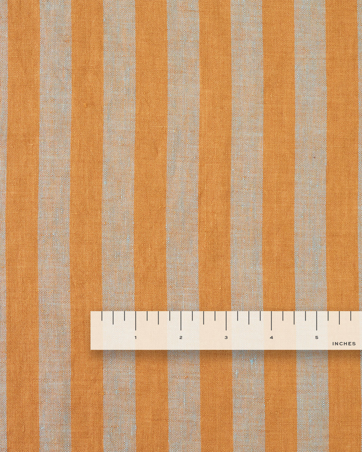 Earl Gray Parlor Stripe Washed Linen