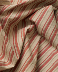 Faded Brick Premium Striped Cotton