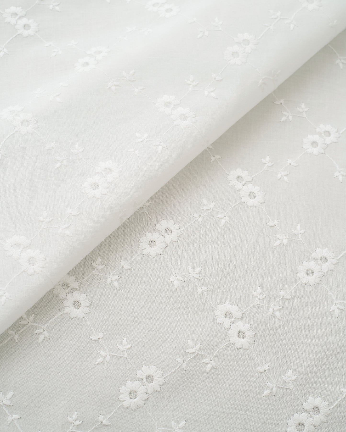 Floral Trellis Cotton Eyelet