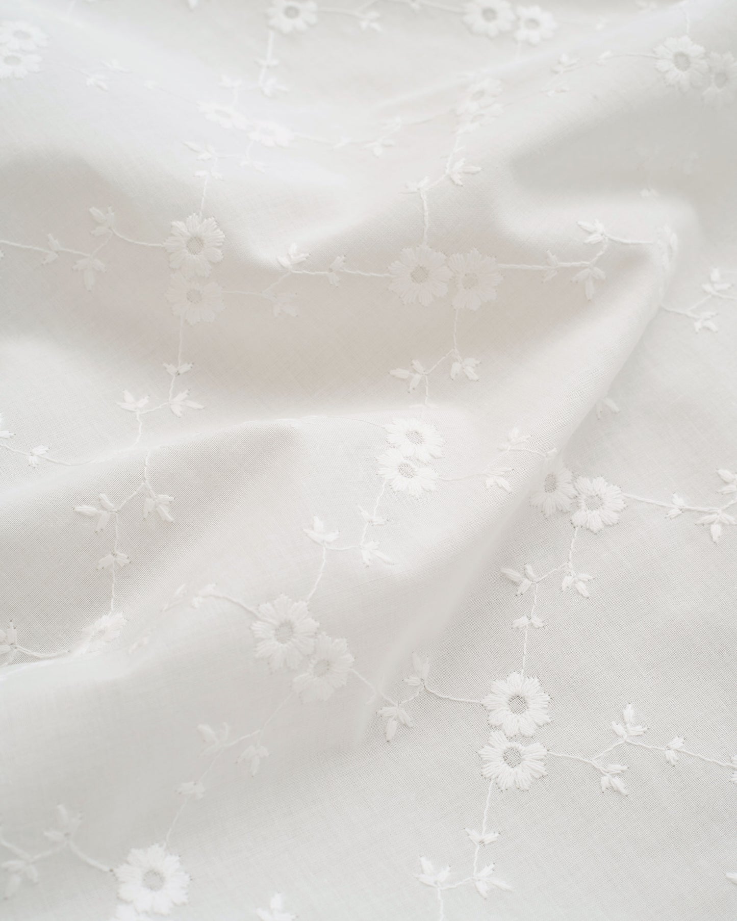 Floral Trellis Cotton Eyelet