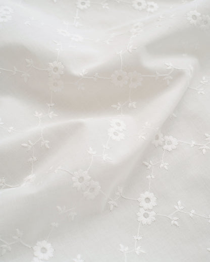 Floral Trellis Cotton Eyelet