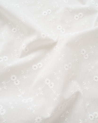 Floral Trellis Cotton Eyelet
