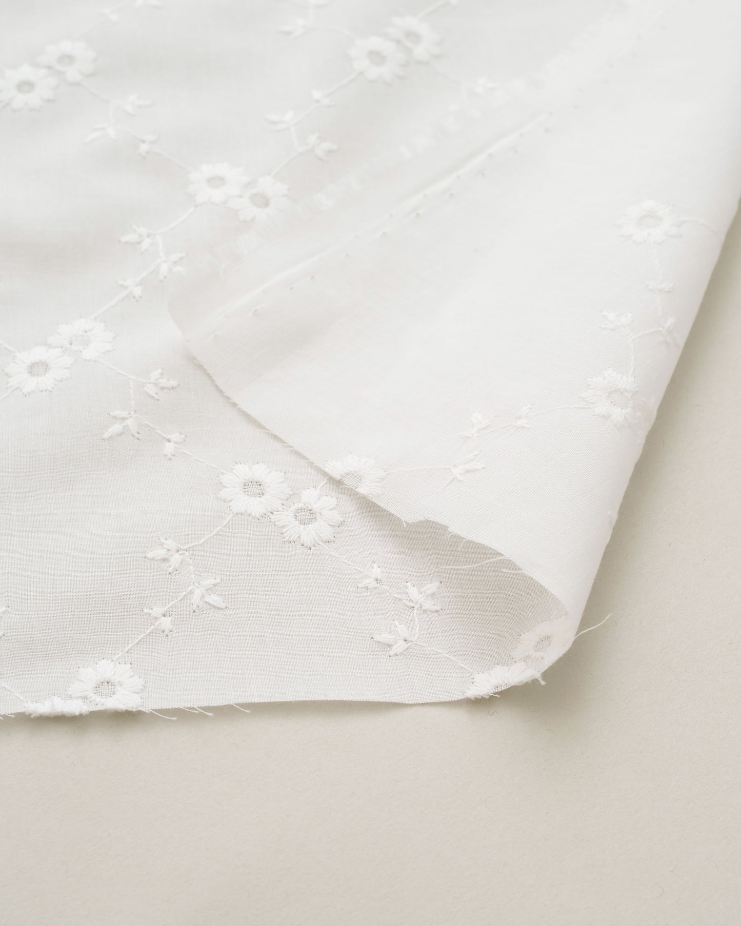 Floral Trellis Cotton Eyelet