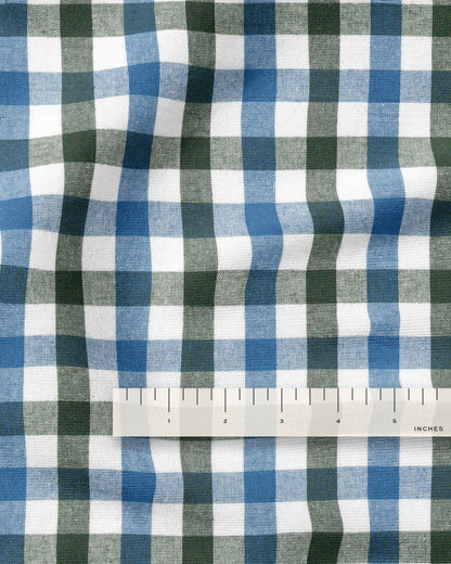 Forest Standard Gingham Cotton