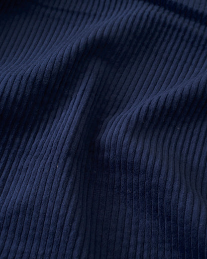 Relaxed 6 Wale Soft Washed Corduroy - French Navy