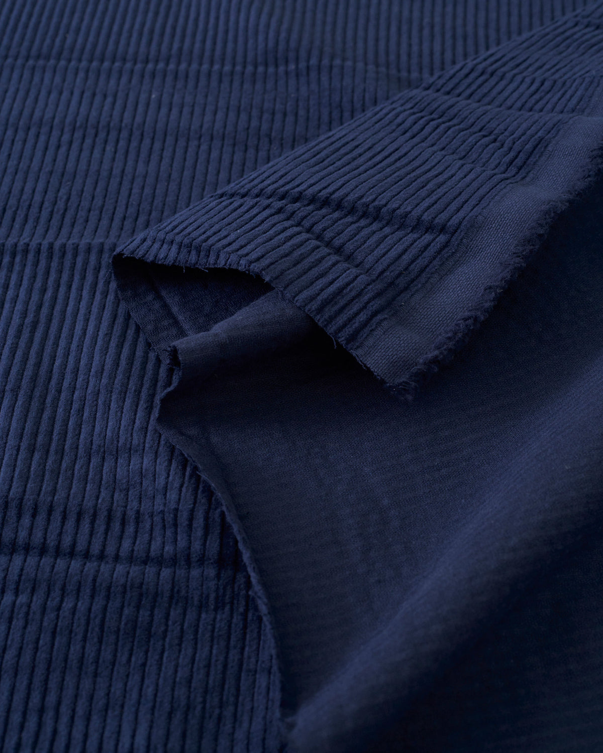 Relaxed 6 Wale Soft Washed Corduroy - French Navy