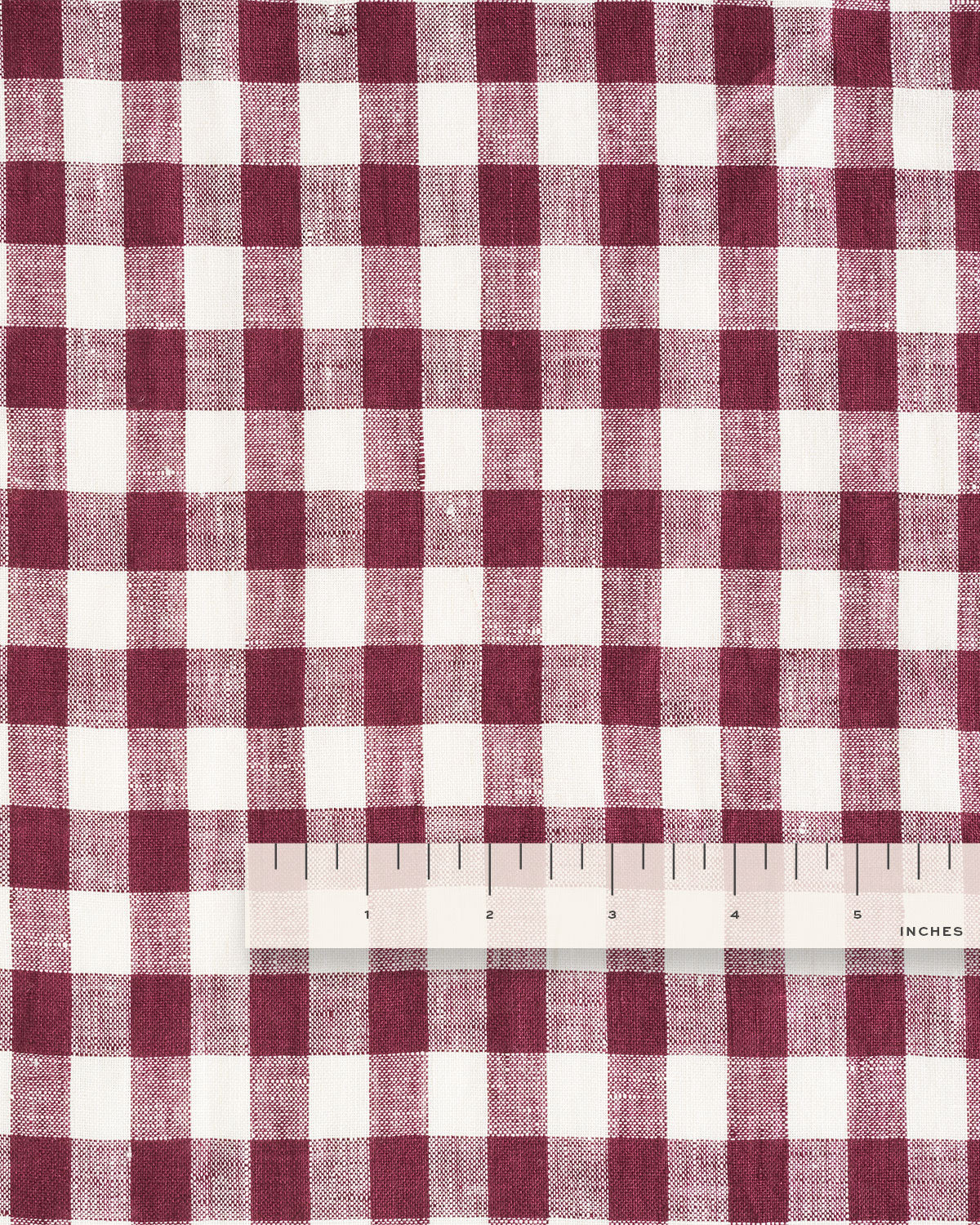 Fruit Cake Medium Gingham Washed Linen