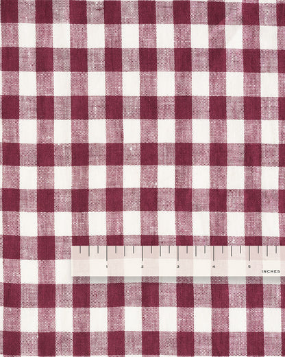 Fruit Cake Medium Gingham Washed Linen