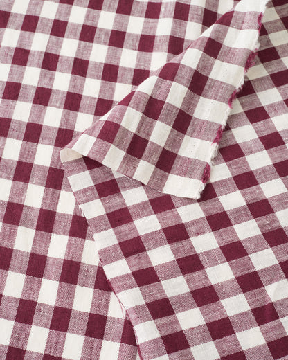 Fruit Cake Medium Gingham Washed Linen