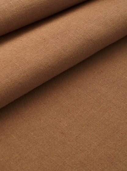 Ginger Cotton Linen Twill