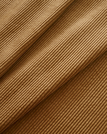 Relaxed 6 Wale Soft Washed Corduroy - Graham Cracker