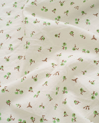 Apple Green Ditsy Floral Petite Blossom Cotton