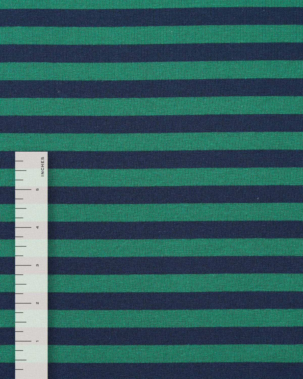 Green and Blue Mid Weight Jersey Knit