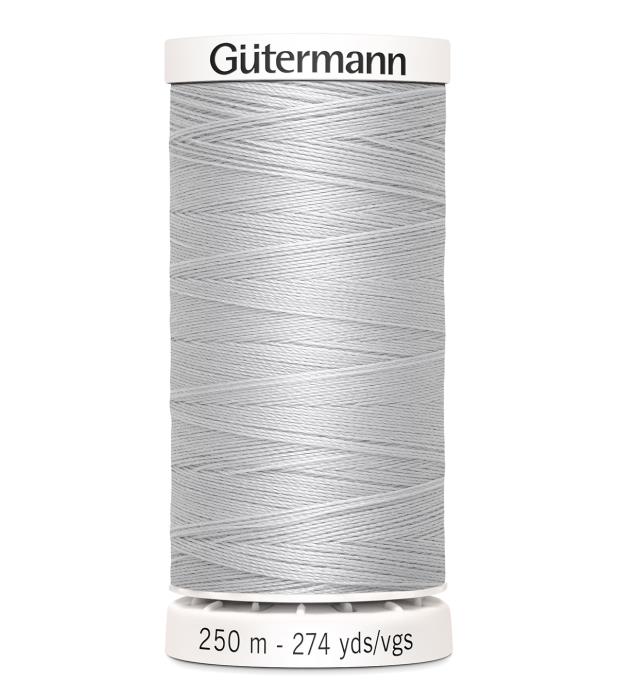 Gutermann Sew-All thread (274 yards) - #100 Silver