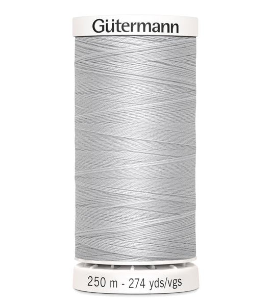 Gutermann Sew-All thread (274 yards) - #100 Silver