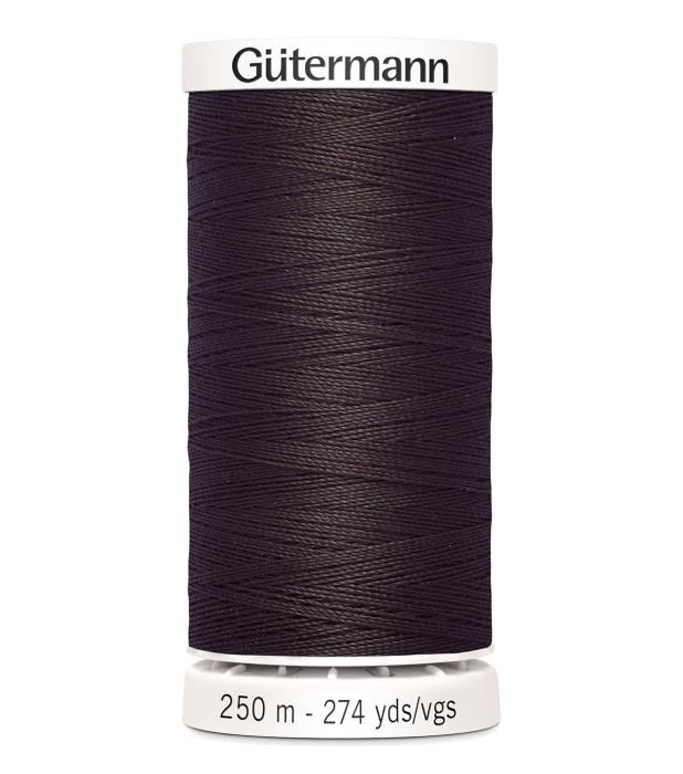 Gutermann Sew-All thread (274 yards) - #593 Seal Brown