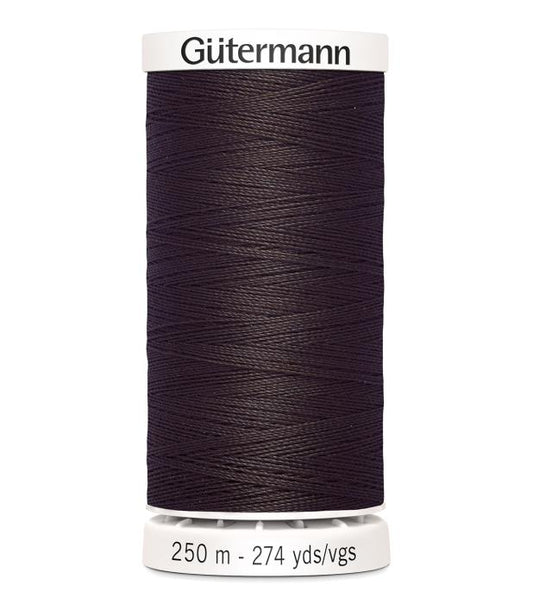 Gutermann Sew-All thread (274 yards) - #593 Seal Brown