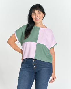 FREE Colorblock Top & Dress PDF Sewing Pattern | Matchy Matchy – Matchy ...