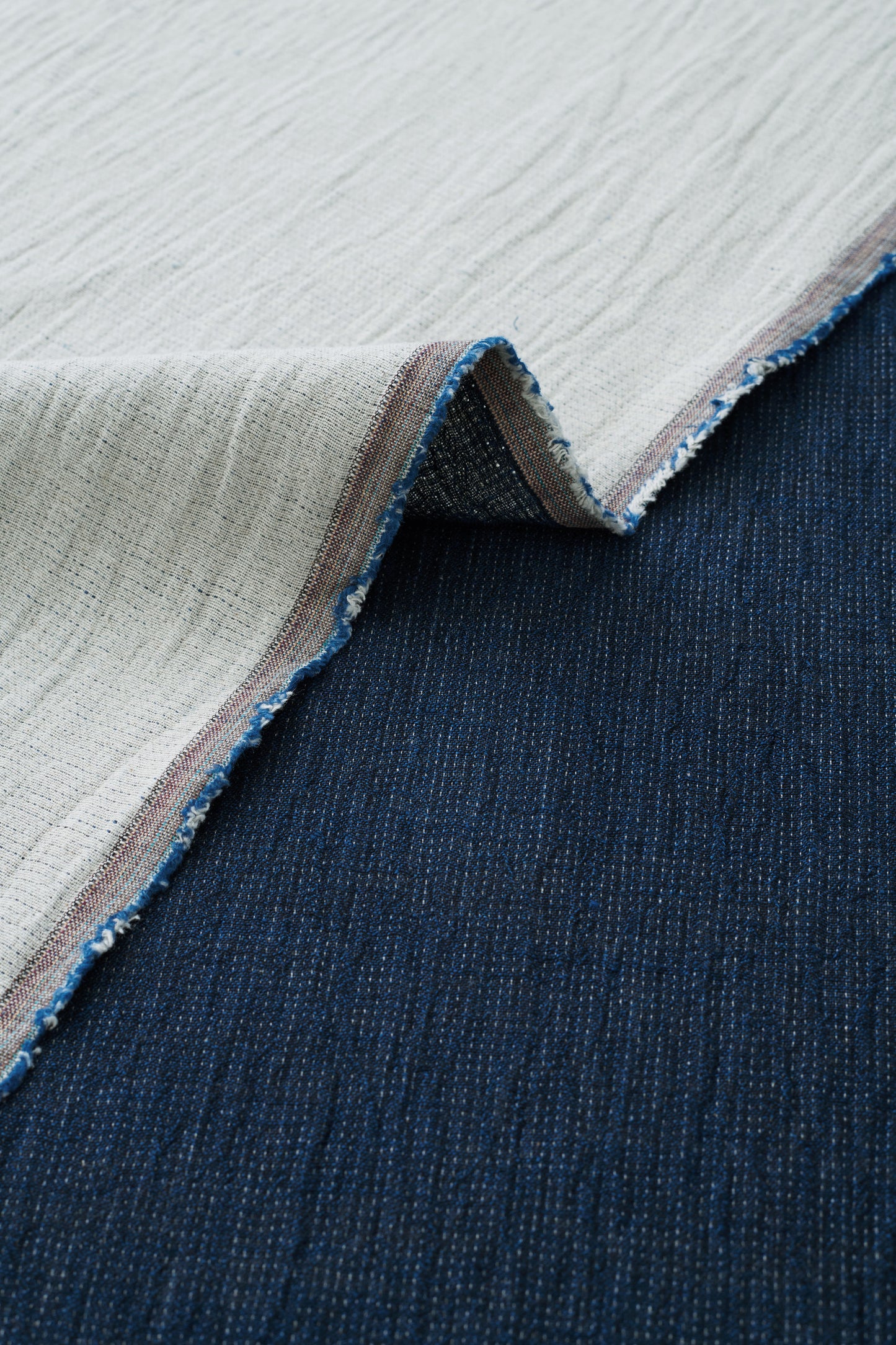 Indigo Double Linen Cotton