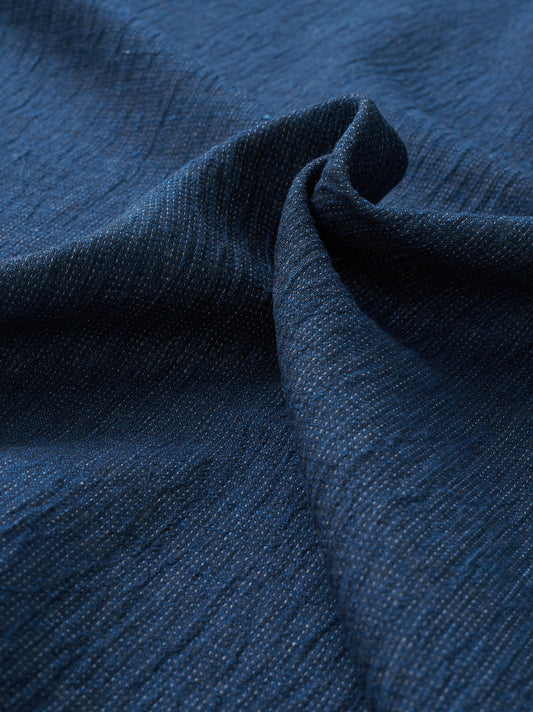 Indigo Double Linen Cotton