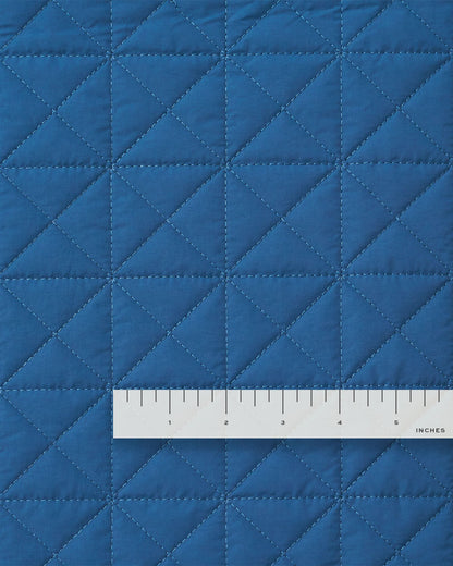 Ink and Olive Quilted Puffer