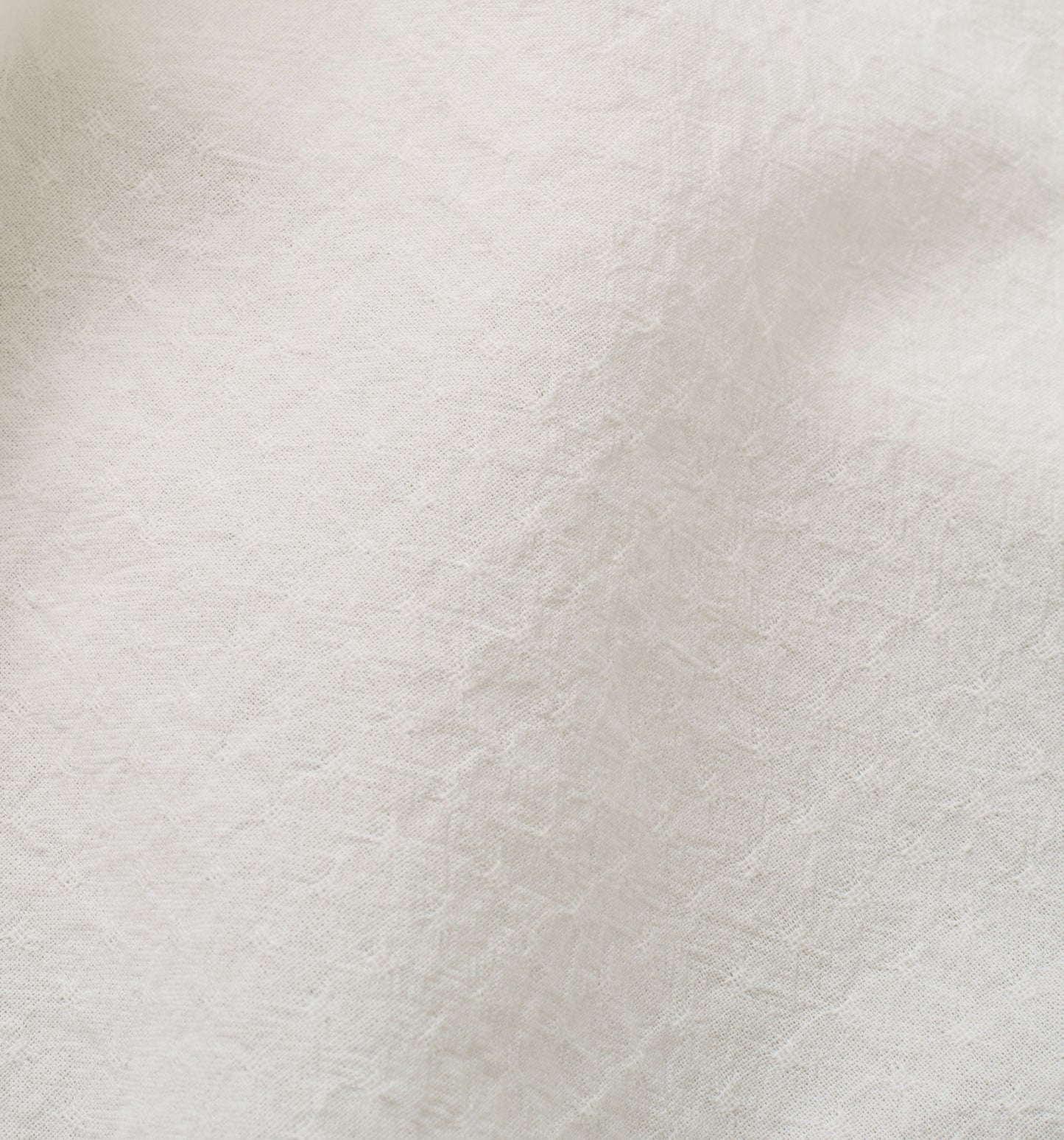 Ivory Tiny Dobby Check Cotton