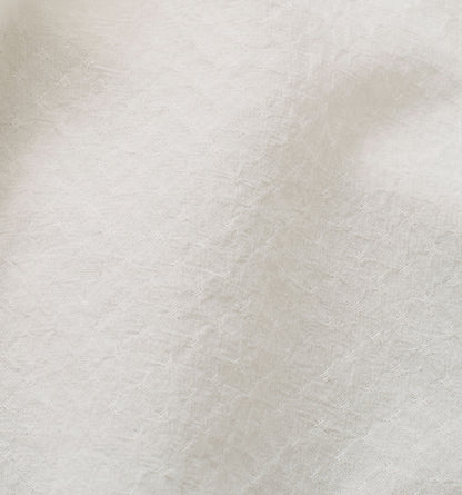 Ivory Tiny Dobby Check Cotton