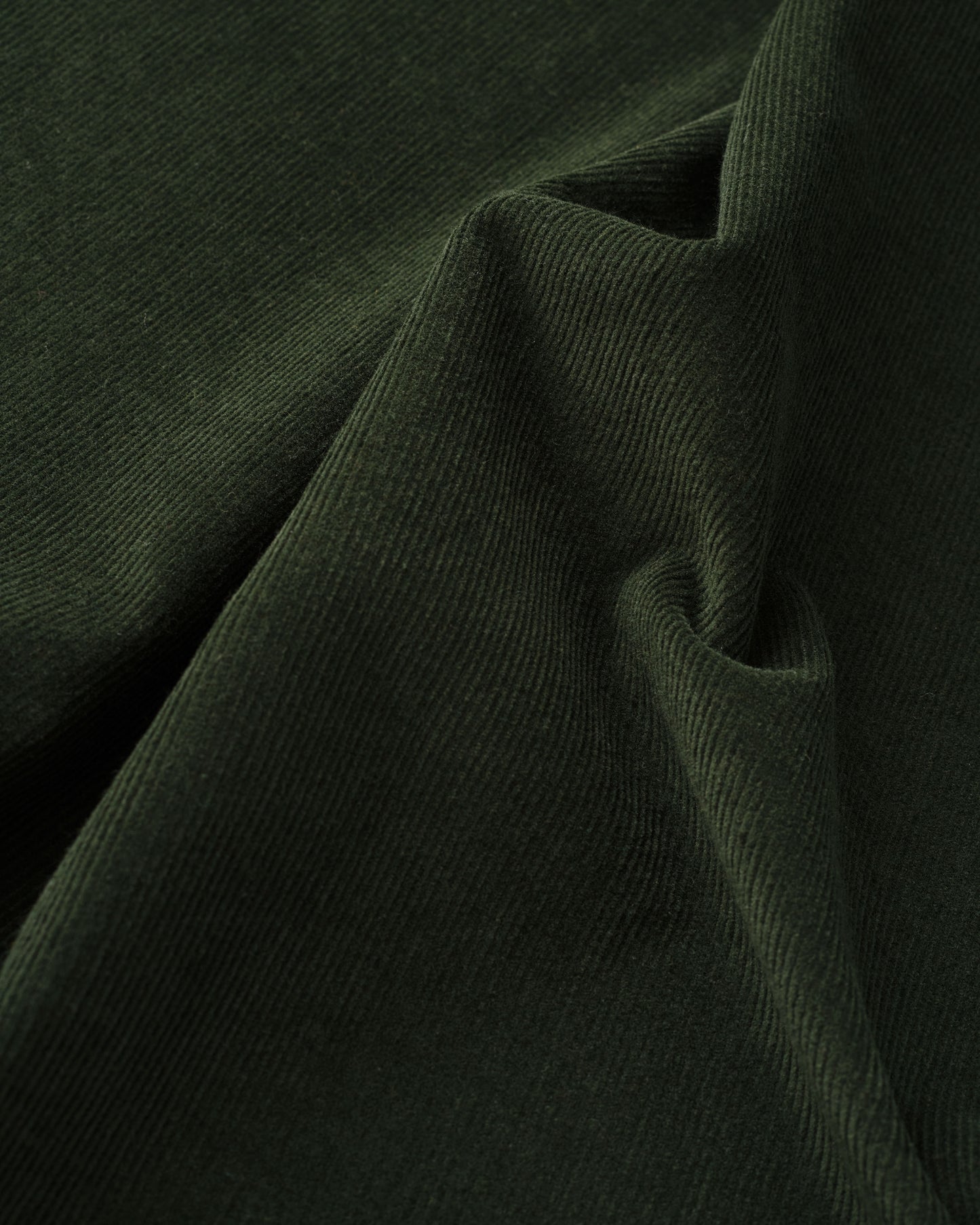 Jasper Green Feather Soft Cotton Corduroy