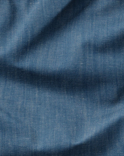 Light Blue Slub Textured Denim