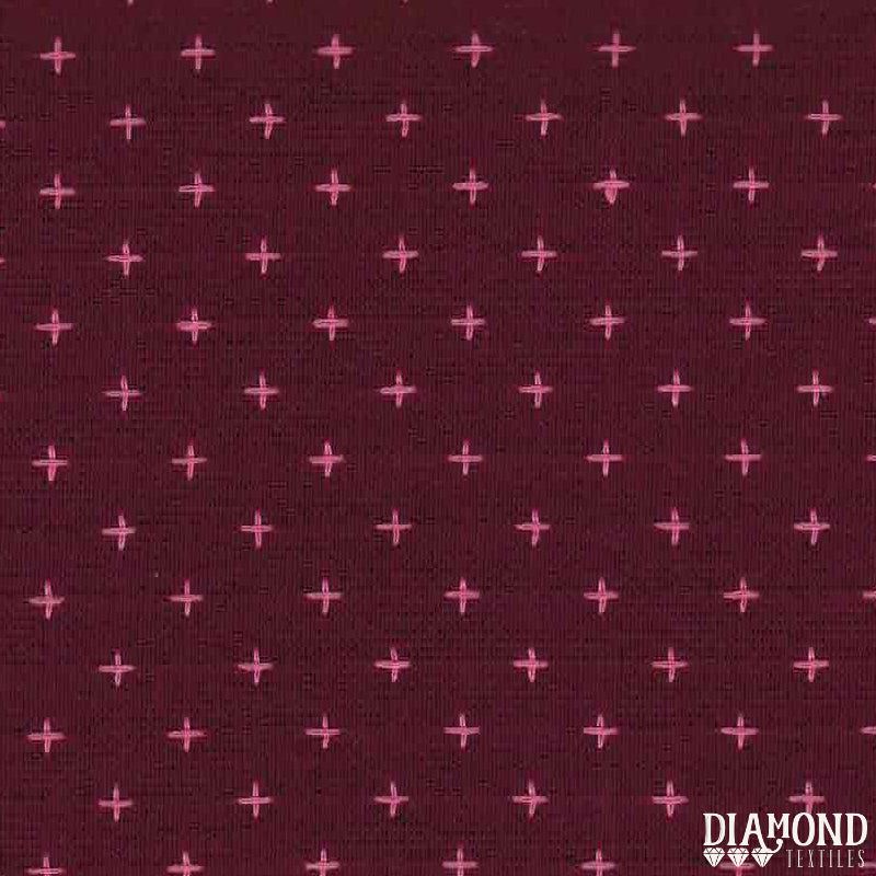Manchester Cross Plum Cotton