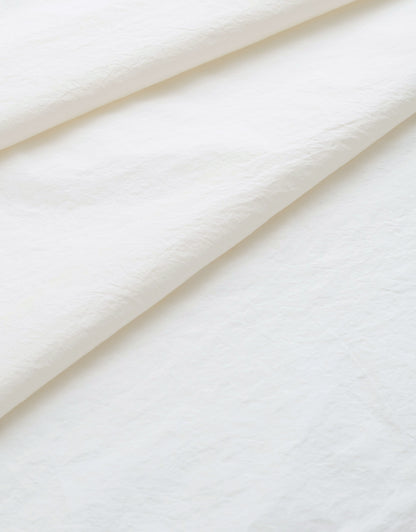 Marshmallow Luxury Tumbled Poplin