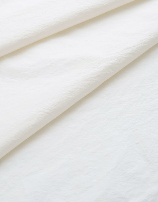 Marshmallow Luxury Tumbled Poplin