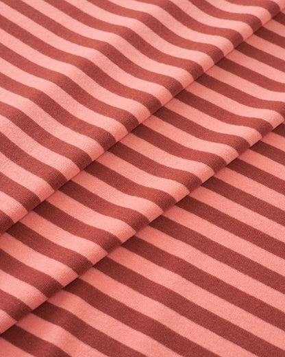 Melon Pink Mid Weight Jersey Knit