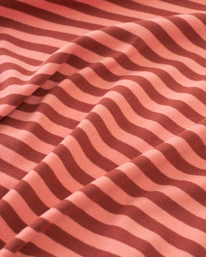 Melon Pink Mid Weight Jersey Knit