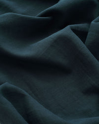 Mermaid Blue Cotton Linen Twill