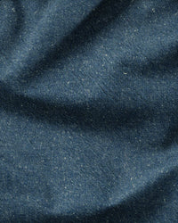 Mid Blue Popcorn Cotton Denim