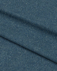 Mid Blue Cotton Neps Fleck Denim