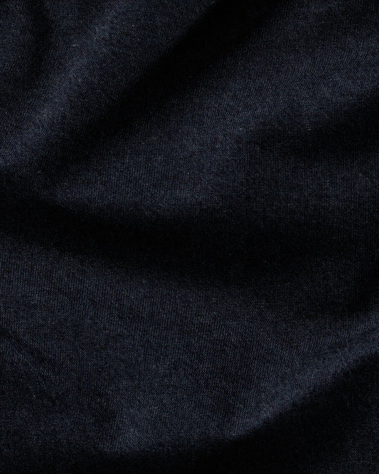 Midnight Stonewashed Denim Twill