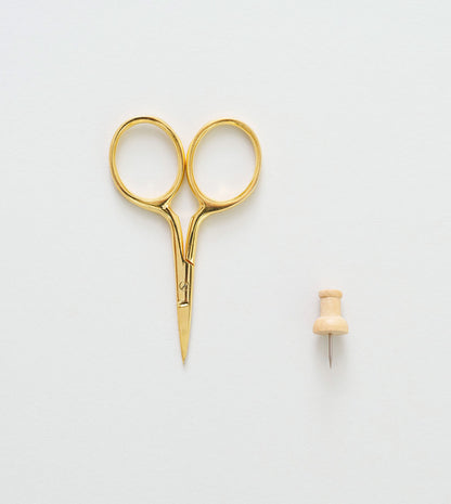 Mini Gold Embroidery Scissors